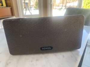 Sonos PLAY:3 Wireless Speaker - Black w/Power Cable *Tested Check Video
