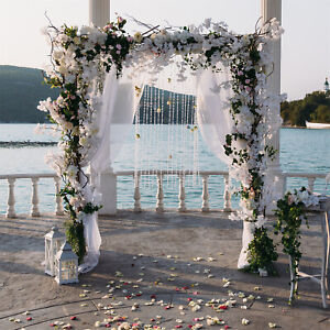 Gorgeous Square Wooden Wedding Arch Backdrop Stand for In/Outdoor Rustic Arch