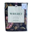 New Waverly Imperial Fairfield Valance 78”x 14” Floral Curtain Dress Onyx Cotton
