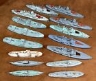 15 Vintage Lead ? Tootsie Toy Navy Ships and Submarines! Nice Clean Group!