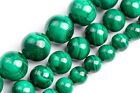 Genuine Natural Green Malachite Beads Grade AA Round Loose Beads 4/5/6/8/10MM