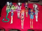 MONSTER HIGH DOLL LOT - ( 7 ) DOLLS -- see the photos
