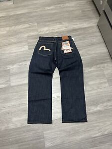 Vintage Deadstock Evisu Jeans Men’s Lot 0192 Size 36 Rare Flower Partern