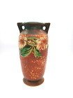 Vintage Roseville Dahlrose 1928  Pottery Brown Vase 363-6 EUC!