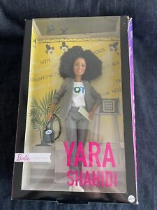 New ListingBarbie Signature Yara Shahidi Doll 2020 Vote! (Damaged Box)
