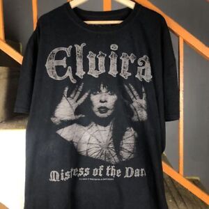 Elvira Mistress Of The Dark Horror Movie T Shirt All Size S-5XL