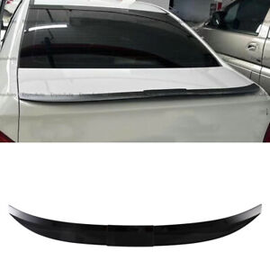 For Kia Rio UNIVERSAL Adjustable Rear Spoiler Trunk Roof Tail Wing Black (For: 2022 Kia Rio)