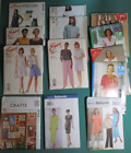 Sewing Patterns Huge Lot of 13 McCall's Butterick Large Sizes Dresses and More