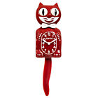 Space Cherry Red Kit Cat Klock clock SOON TO RETIRE! FREE US SHIPPING