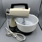 Vintage Dormeyer Electric Countertop 10 Speed 200 Mixer Glass Bowl Beaters