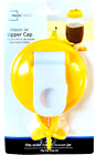 1ct - MAINSTAYS Yellow Mason Jar Sipper Cap & Blender Ball