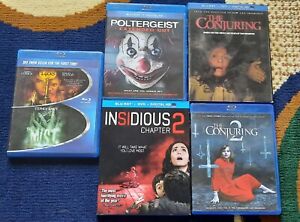 5 Horror/Suspense Blu-ray Lot - See Description for Titles