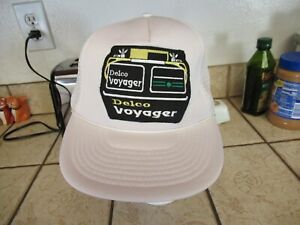 Delco Voyager Boat RV Car Battery vintage Trucker baseball cap hat 1 size
