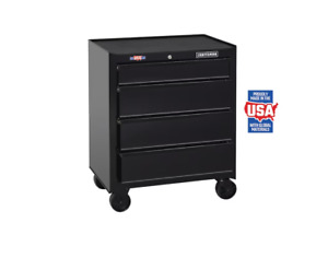 New ListingCRAFTSMAN 1000 Series 26.5-In W X 32.5-In H 4-Drawer Steel Rolling Tool Cabinet