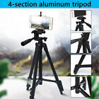 Travel Tripod Stand Phone Holder Mount Professional Camera For iPhone Samsung