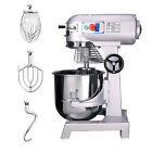 Commercial Bakery Mixer: 30QT Capacity, 3-Speed, 3 Attachments Included
