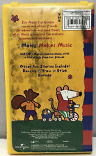 Nick Jr Maisy Makes Music VHS Video Tape 2004 Nickelodeon Kids BUY 2 GET 1 FREE!