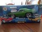 Muscle Machines Green '70 Plymouth Cuda 1:18 Scale Diecast Car Hot Rod 2000