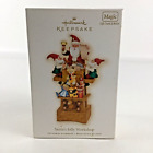 Hallmark Keepsake Christmas Ornament Santa's Jolly Workshop Light Sound New 2011