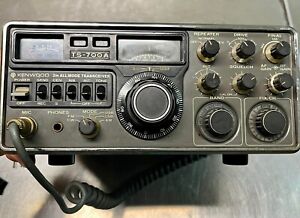 Kenwood TS-700A 2 Meter Ham Radio Transceiver w/ Hand Mic, Power Cord