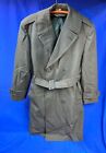 US Army Green Trench Coat Overcoat with removable Liner AG-44 DSA-100