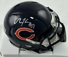 Olin Kreutz Chicago Bears Signed Autograph Speed Mini Helmet JSA COA