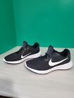 Nike Revolution DC9001-003 Womens Running Shoes Size US 9-W Black EUC Awesome 👌