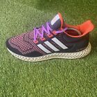 Adidas Ultra 4D Black Pulse Lilac Running Shoes Sneakers GY5913 Mens Size 10