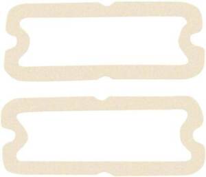 1964 Chevy Impala Fullsize Car Clear Front Park Light Lamp Lens Gaskets Pair New (For: More than one vehicle)