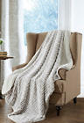 TAWNY FOX Luxury Cozy Sherpa Light Warm Soft Couch Throw Blanket 50