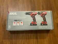 SKIL PWRCORE 12 Brushless Drill/Driver & Impact Driver 12V Kit CB742901