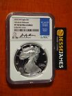 2023 W PROOF SILVER EAGLE NGC PF70 DAVID RYDER SIGNED ADVANCE RELEASES