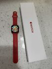 Apple Watch Series 6 44mm Gold Aluminum Case Red Sport GPS Only