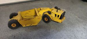 VINTAGE TONKA  MIGHTY SCRAPER/EARTHMOVER Pressed Steel 1970s with play wear