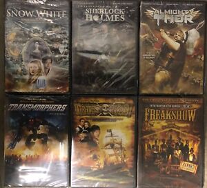 Lot of 6 Nw Sci Fi Fantasy DVD From Asylum Almighty Thor Freakshow Transmorphers