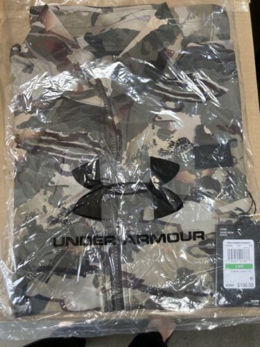 Under Armour Men's Hardwoods Graphic Jacket - Camo - Size M, L, 2XL, 3XL NEW NWT