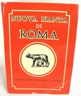 Vintage Map of Rome Italy Nuova Pianta di Roma Folding Paper in Italian