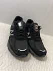 New Balance 990v5 Men's 11 EE Black Suede Low Top Athletic Shoes M990BK5