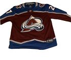 Authentic Avalanche Jersey. Ryan Graves #27.