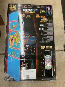 Arcade1up Ms Pac-Man Galaga Class of 81' Deluxe Arcade Game - Blue
