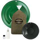 Gold Panning Kit LARGE |  5LB Nugget Paydirt, Gold Pans, Snuffer & Vial | Gift