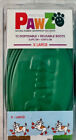 Pawz Dog Boots XL Green for 5inch paws | (Free Shipping) | rubber, waterproof