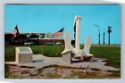 Texas City TX-Texas, Diaster Monument, Antique, Vintage c1966 Souvenir Postcard