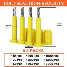 8 x 94 mm - Container Bolt Security Seals Deluxe High-Security Choose Your Pack