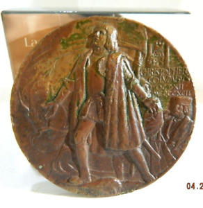 New ListingUSA Chicago 1893 Worlds Columbian Exposition Bronze C.E. Barber Medal