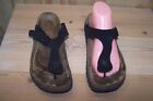 Betula Birkenstock Womens Black Thong T Strap Sandals Size 40 (9)