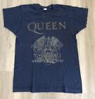 Vintage 90s Queen Band Shirt Tag XL Fits Large Navy Blue Licensed 1991