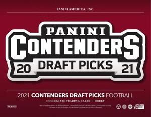 2021 Panini Contenders Draft Picks Football Hobby Box Factory Sealed NEW