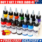 DYNAMIC COLOR Tattoo Ink 1oz Red Green White Blue Black Brown Purple Pink Color