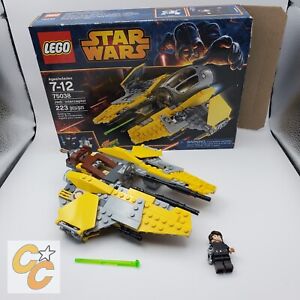 Incomplete LEGO Star Wars Jedi Interceptor Set 75038 Anakin Skywalker Episode 3